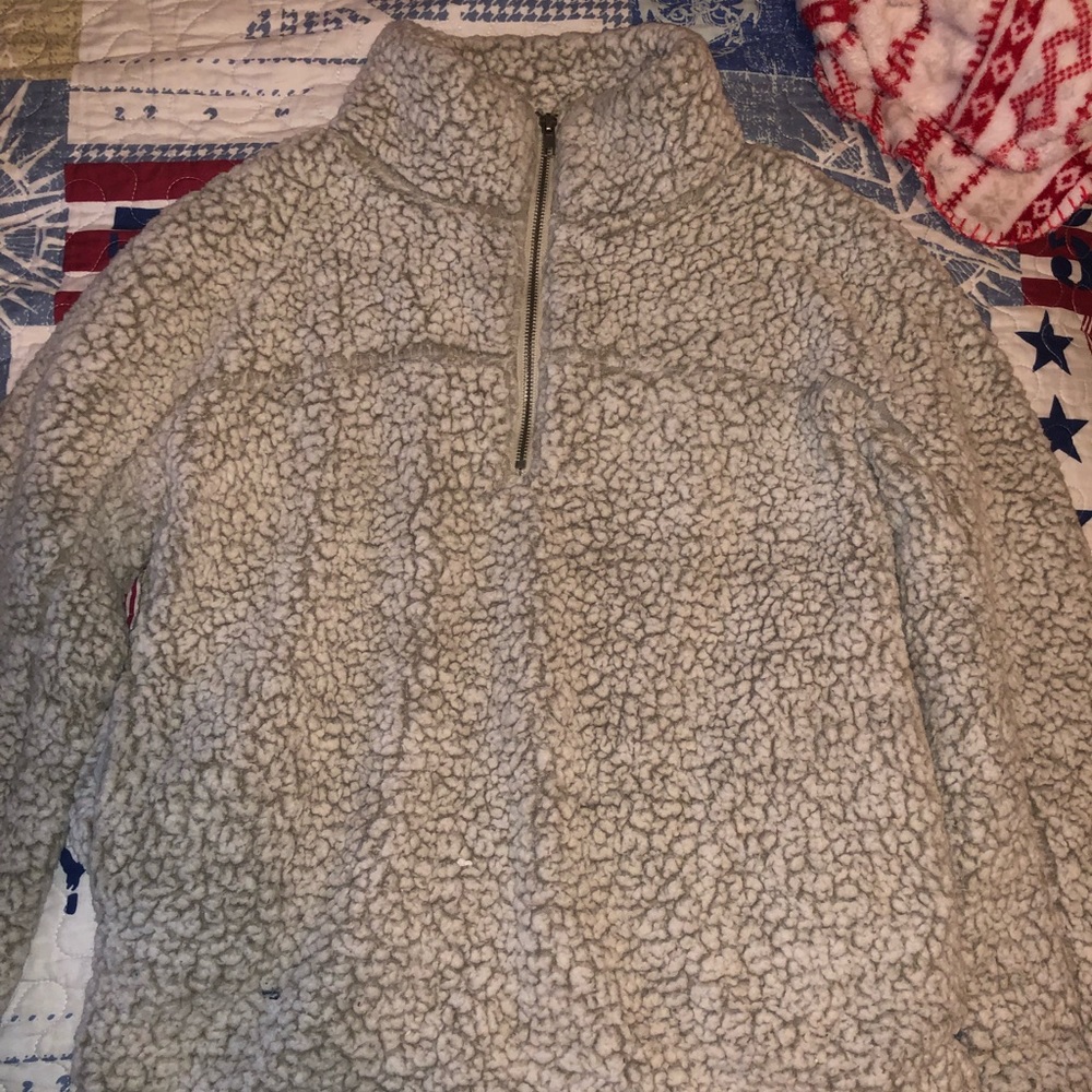 Sherpa Jacket Quarter Zip